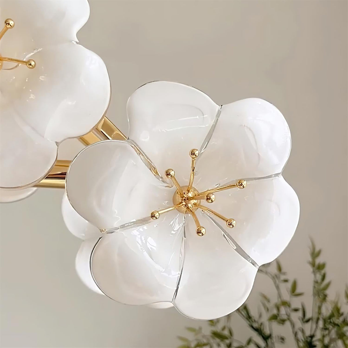 Fina Flowers Glass Chandelier — product view 18