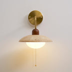 Carolia Zipper Version Travertine Wall Lamp — product view 16