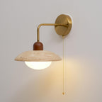 Carolia Zipper Version Travertine Wall Lamp — product view 17
