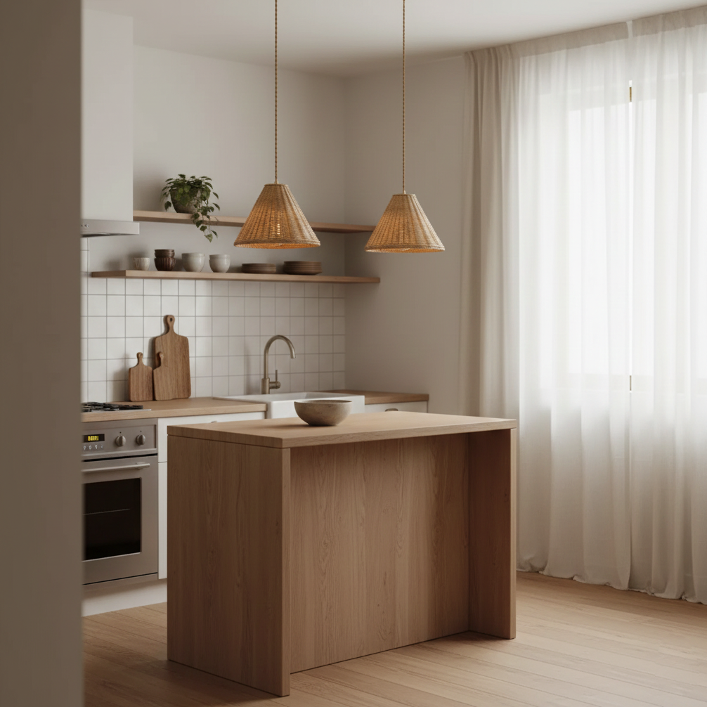 Rattan Shirley Pendant Lamp — product view 8