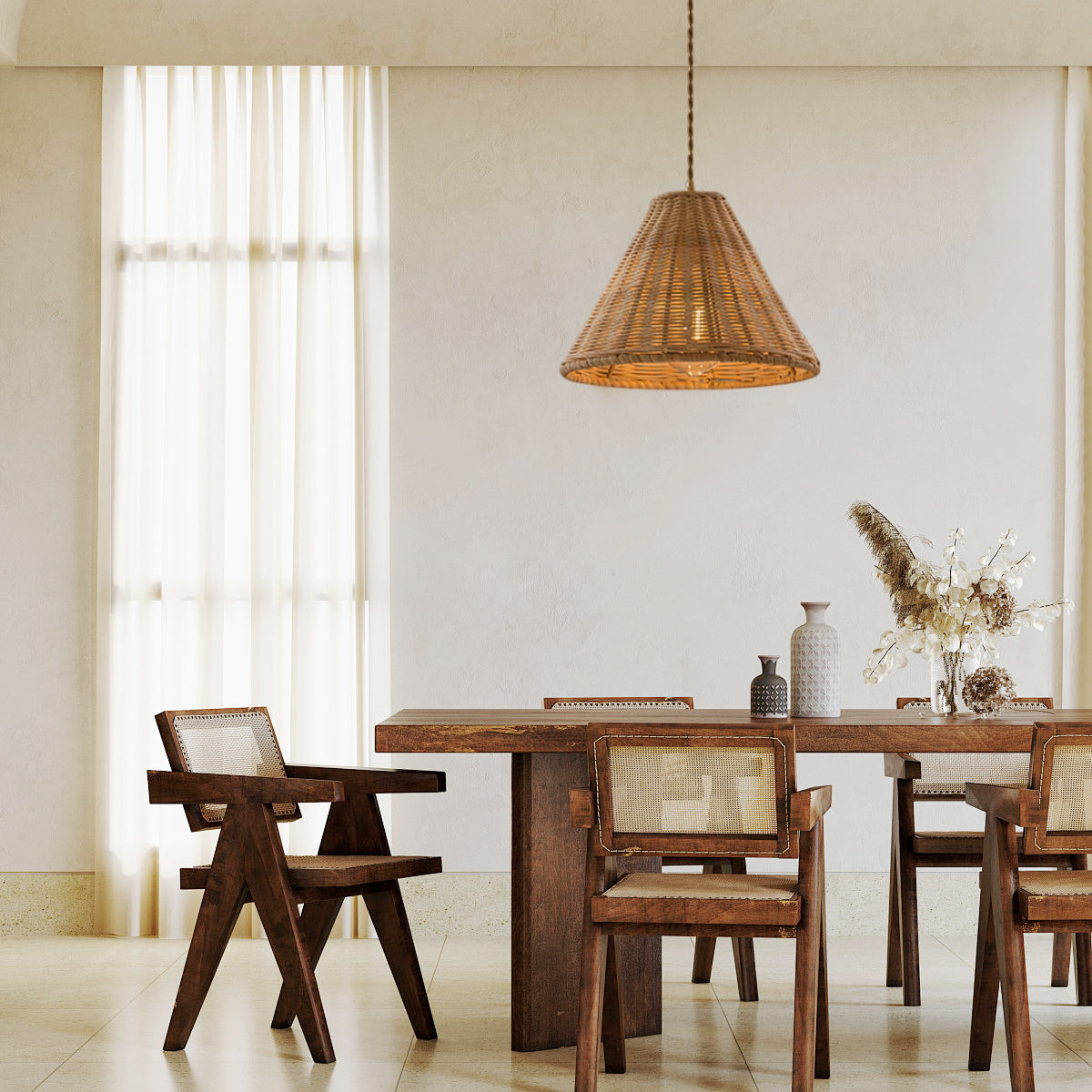 Rattan Shirley Pendant Lamp — product view 16