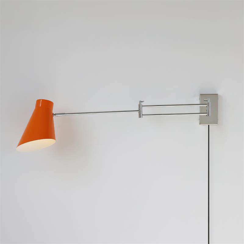 Zenith Swing Plug In Metal Wall Lamp — product view 4