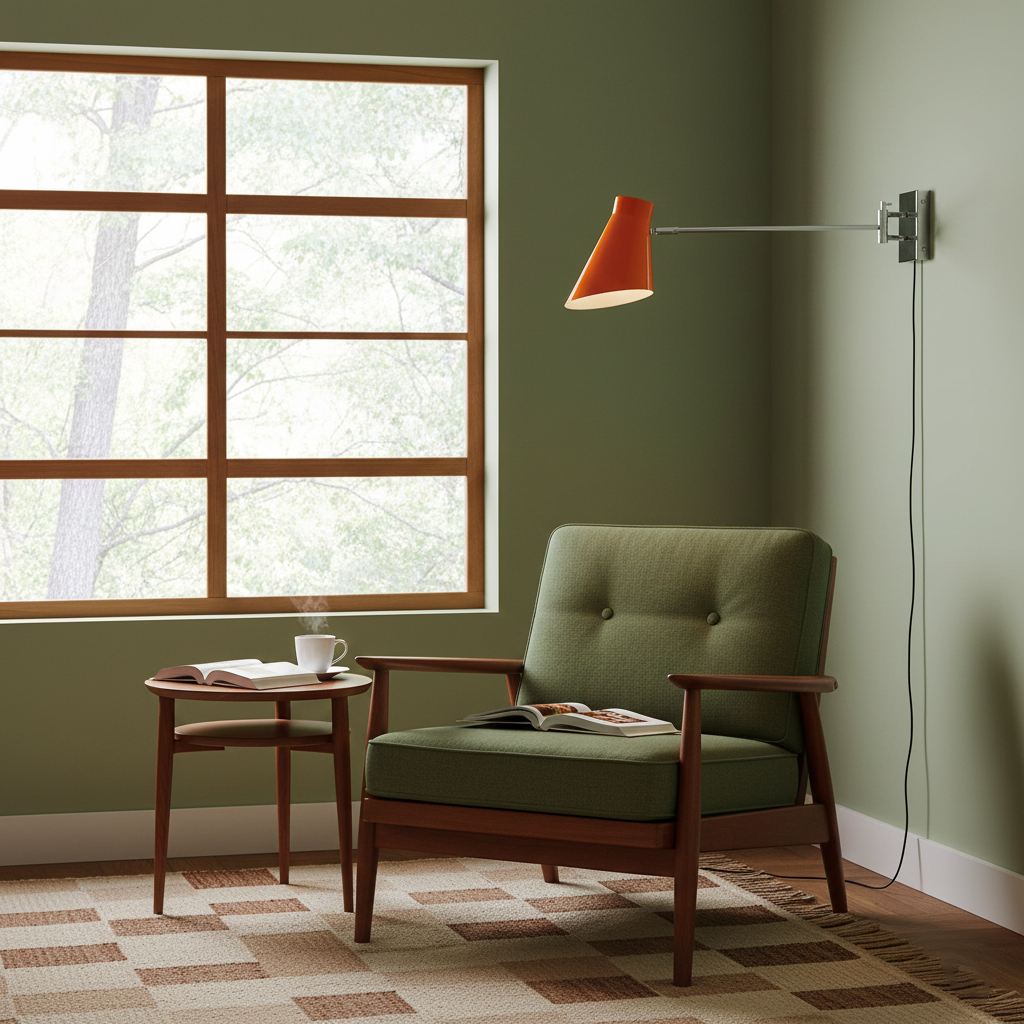 Zenith Swing Plug In Metal Wall Lamp — product view 6