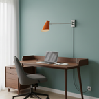 Zenith Swing Plug In Metal Wall Lamp — product view 8