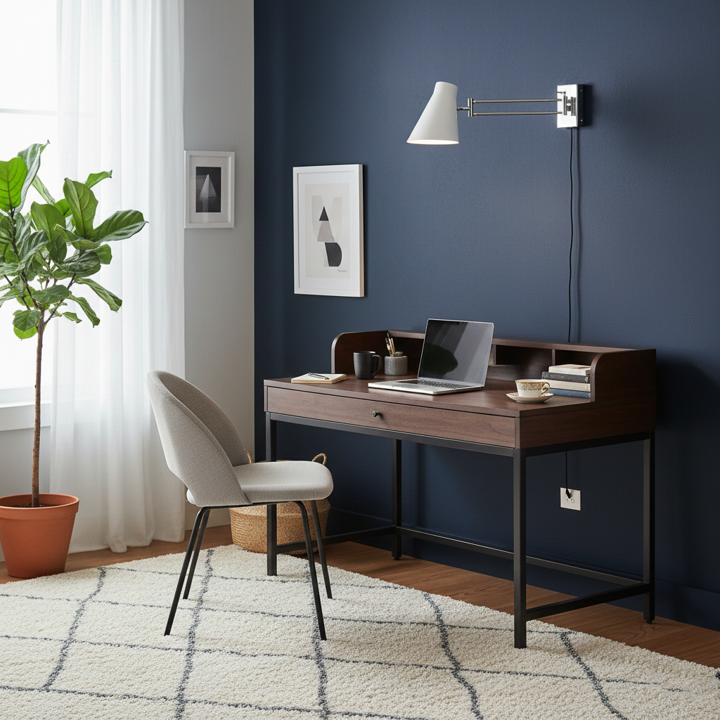 Zenith Swing Plug In Metal Wall Lamp — product view 9