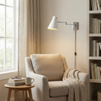 Zenith Swing Plug In Metal Wall Lamp — product view 10