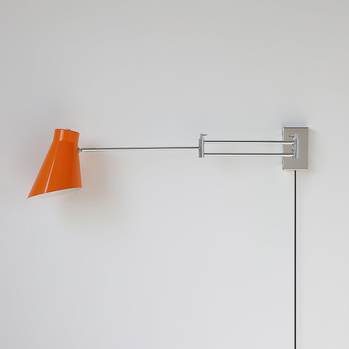 Zenith Swing Plug In Metal Wall Lamp — product view 14