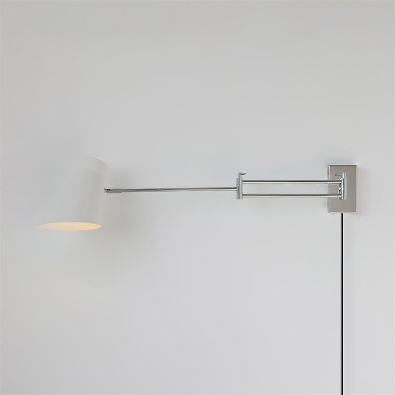 Zenith Swing Plug In Metal Wall Lamp — product view 15