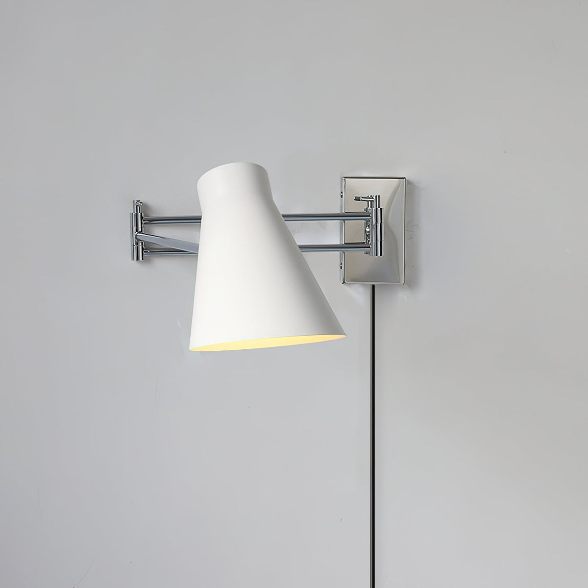 Zenith Swing Plug In Metal Wall Lamp — product view 16