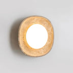 Faro Travertine Wall Lamp — product view 2
