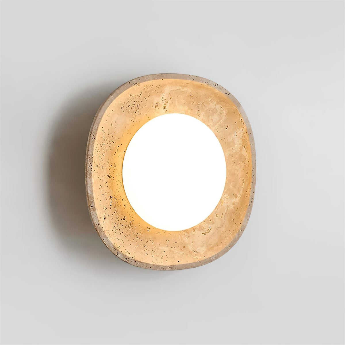 Faro Travertine Wall Lamp — product view 2