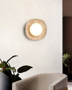 Faro Travertine Wall Lamp — product view 3