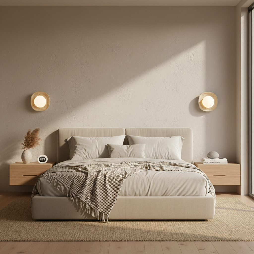 Faro Travertine Wall Lamp — product view 6