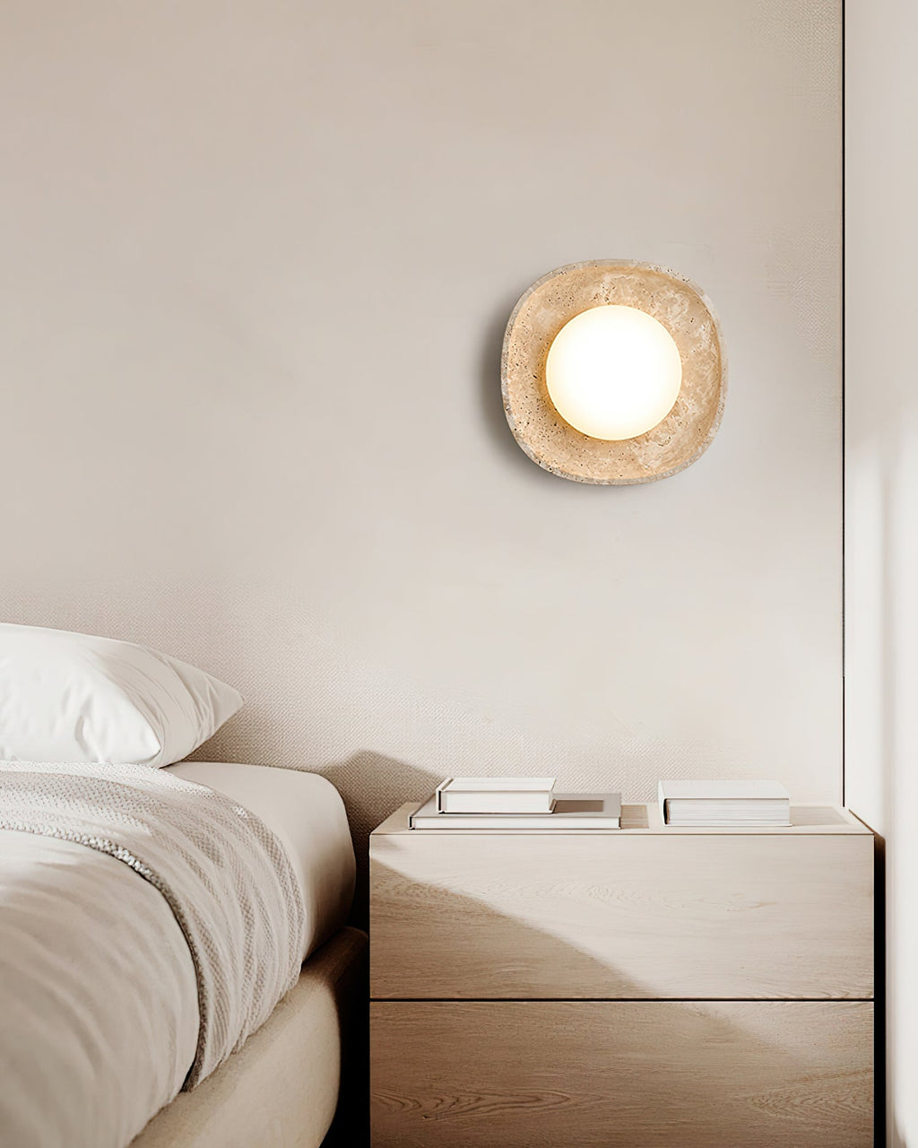 Faro Travertine Wall Lamp — product view 12