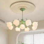 French Siena Metal Chandelier — product view 2
