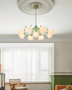 French Siena Metal Chandelier — product view 3