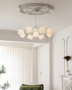 French Siena Metal Chandelier — product view 4