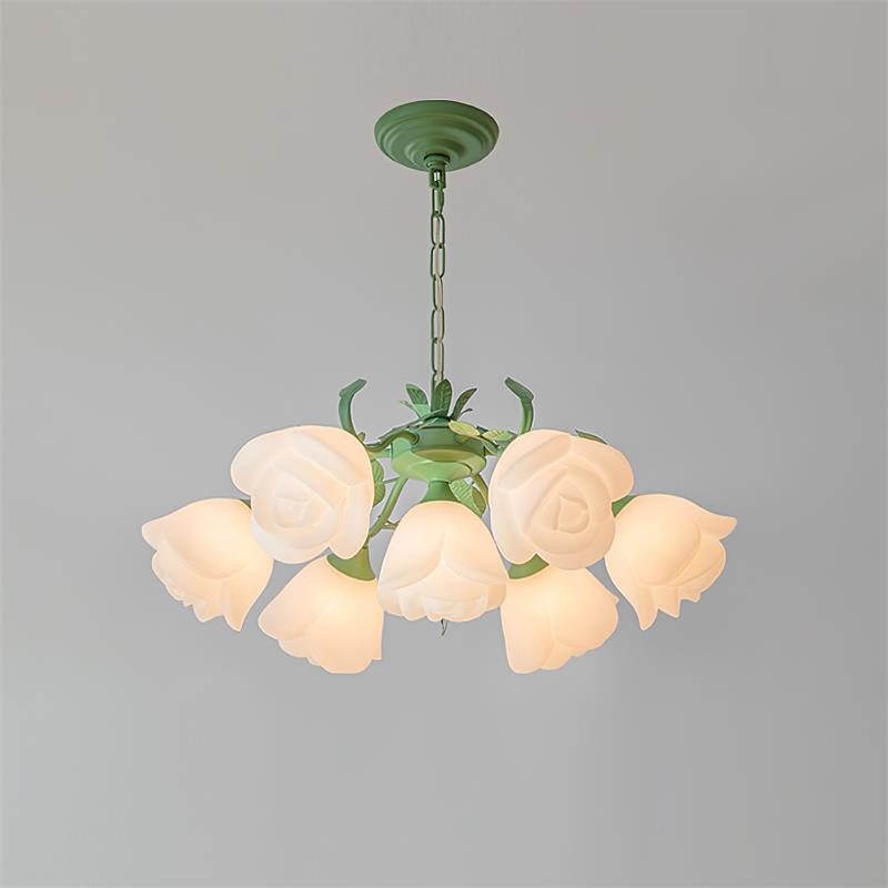 French Siena Metal Chandelier — product view 12