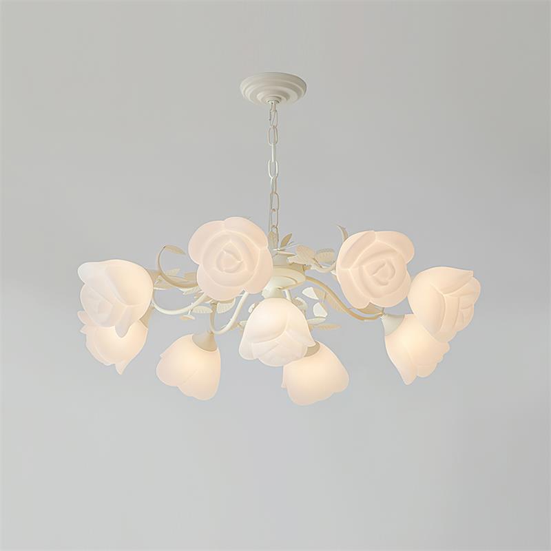 French Siena Metal Chandelier — product view 13