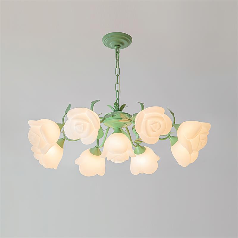 French Siena Metal Chandelier — product view 14