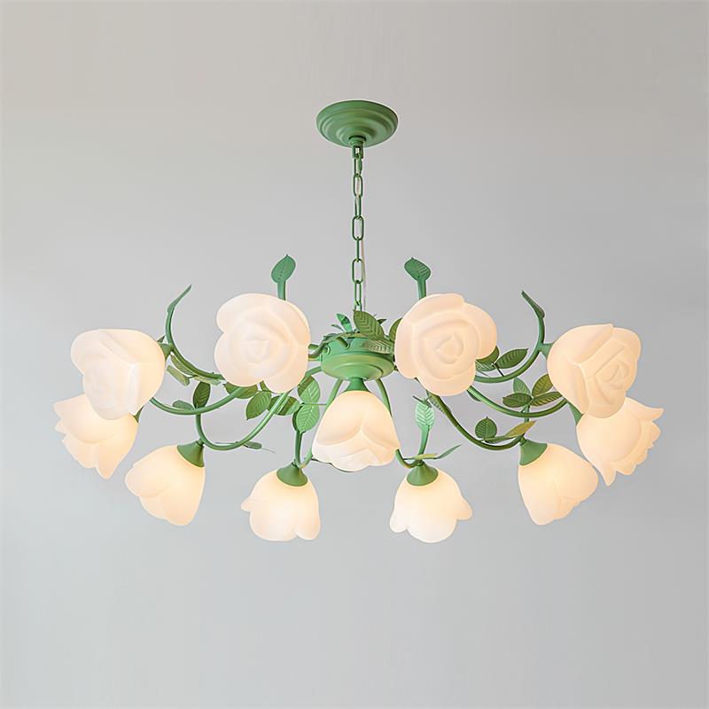 French Siena Metal Chandelier — product view 15