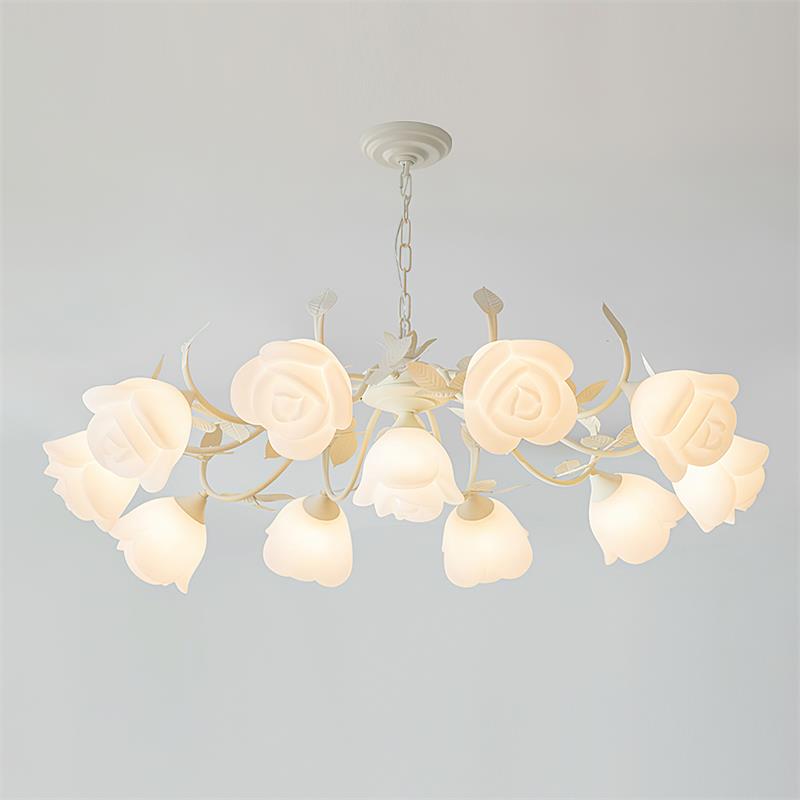 French Siena Metal Chandelier — product view 16