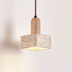 Talla Travertine Pendant Lamp — product view 16
