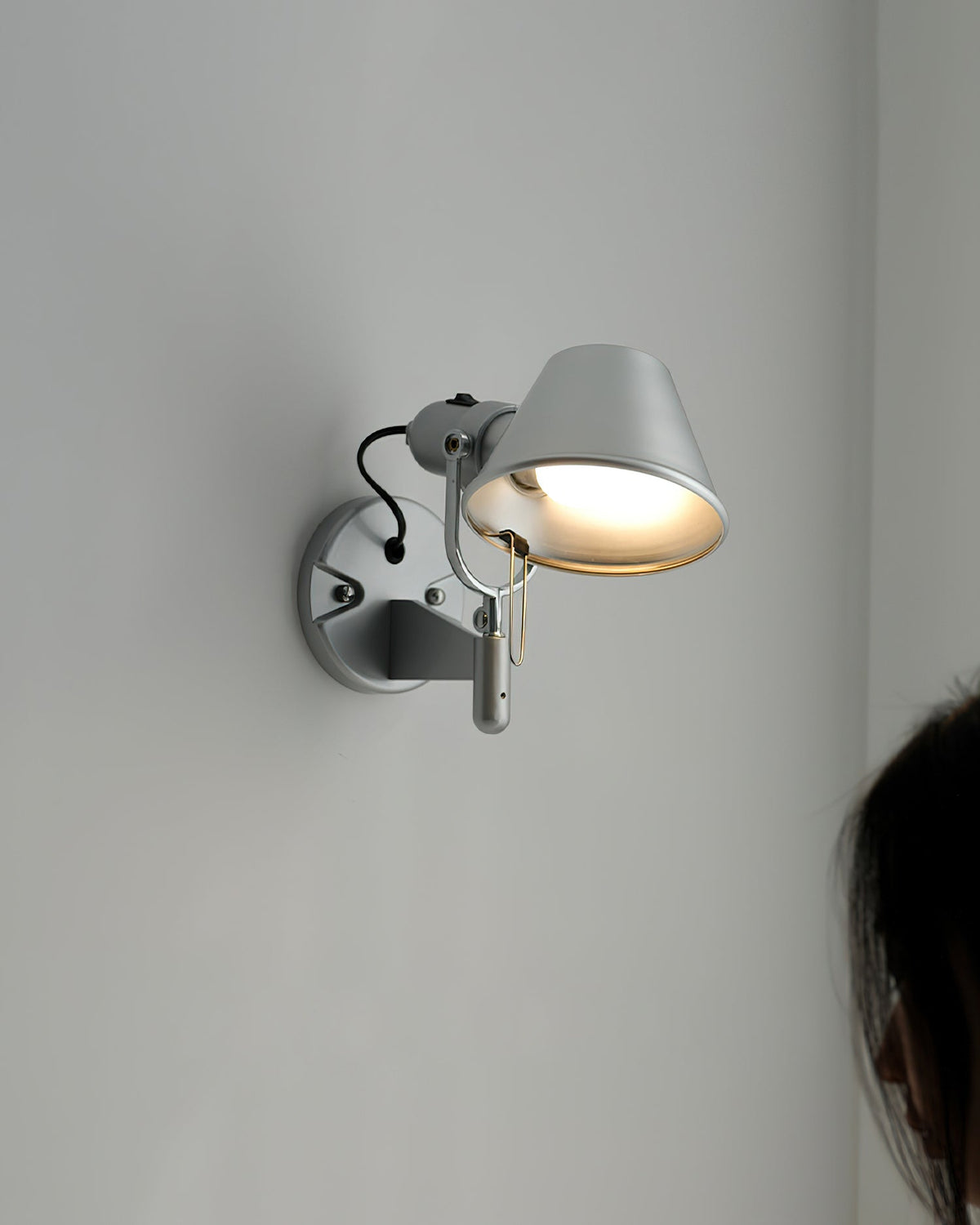 Swing Arm Task Wall Lamp — product view 3