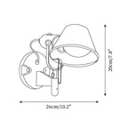 Swing Arm Task Wall Lamp — product view 5