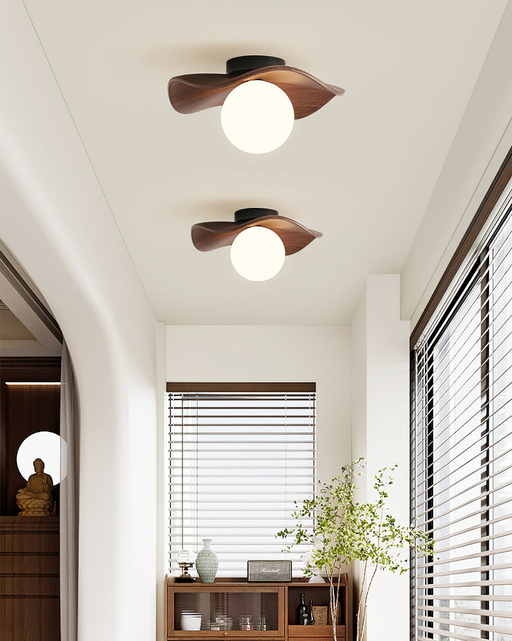 Gand Glass Ceiling Light — product view 3