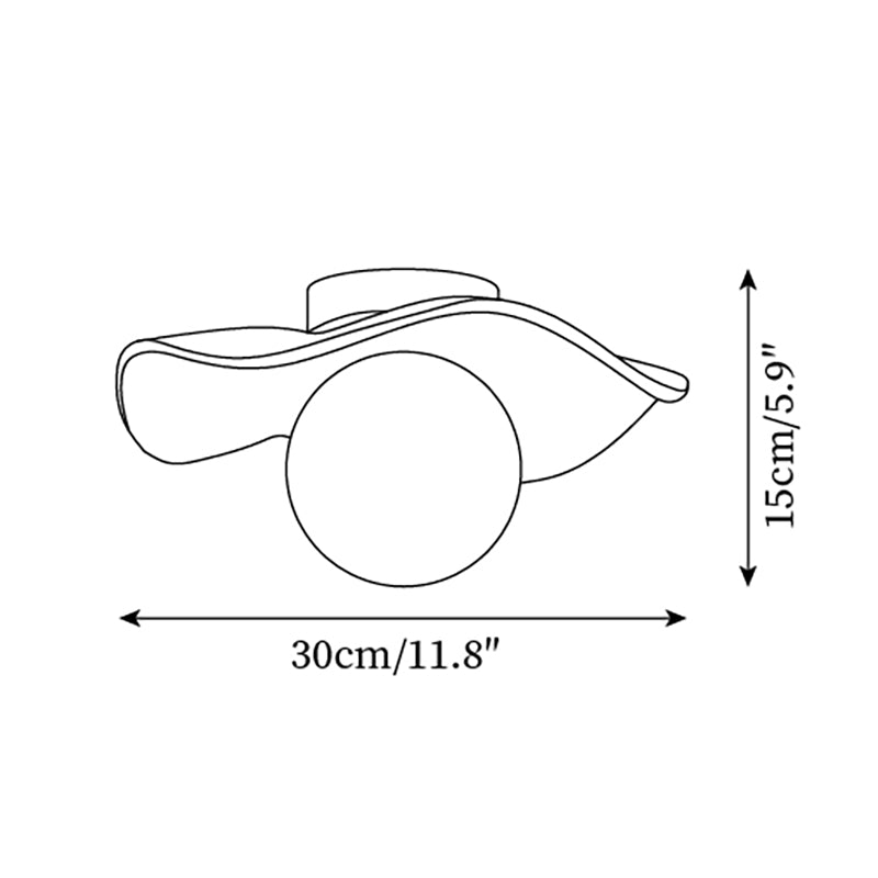 Gand Glass Ceiling Light — product view 5