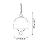 Enda Glass Pendant Lamp — product view 5
