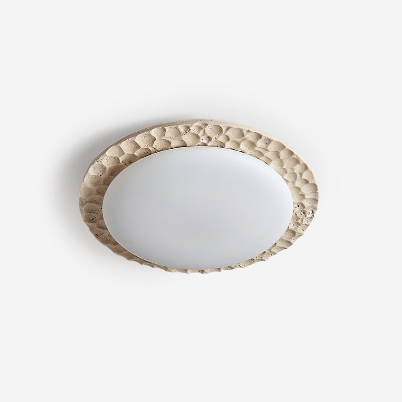 Kauai Travertine Ceiling Light — product view 1