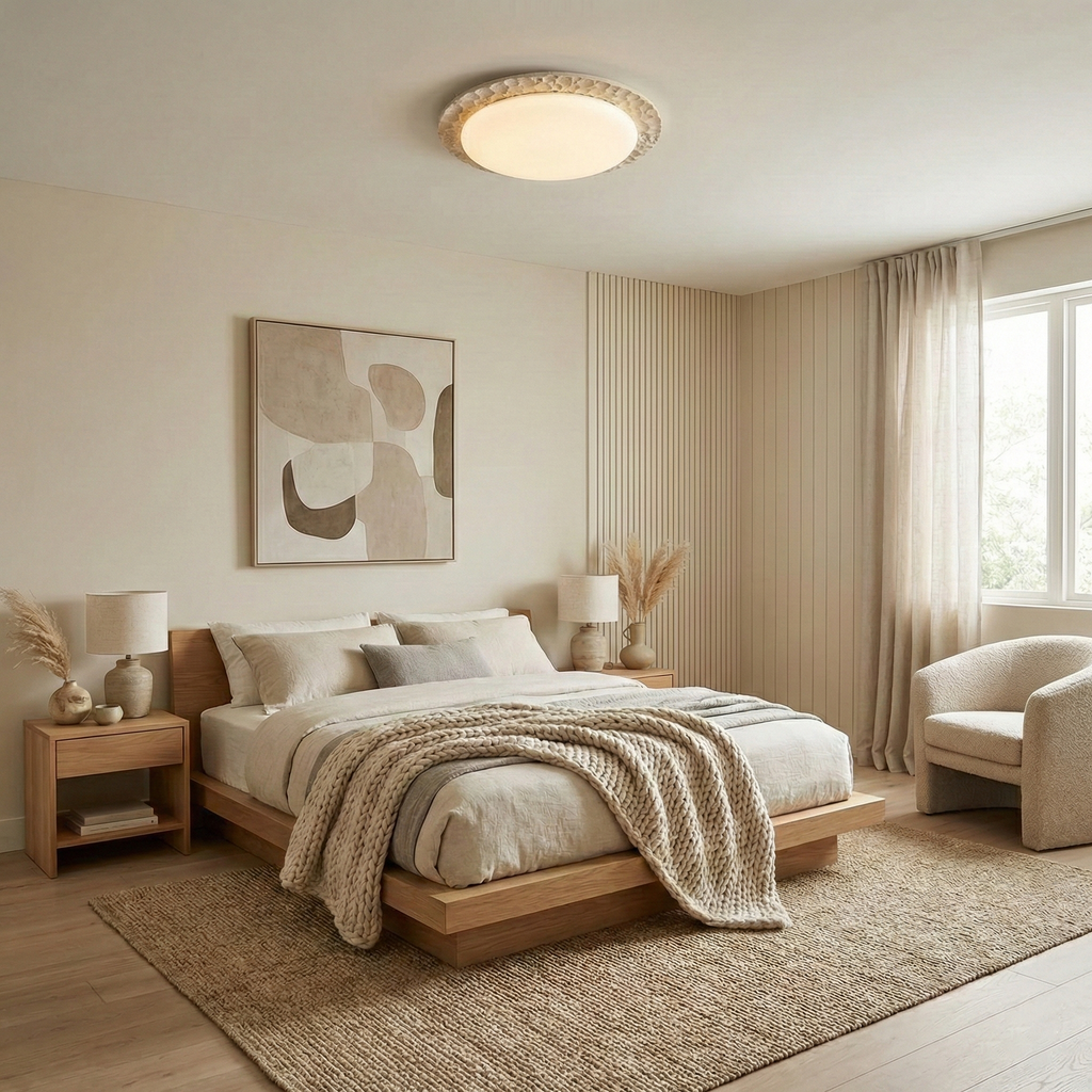 Kauai Travertine Ceiling Light — product view 7