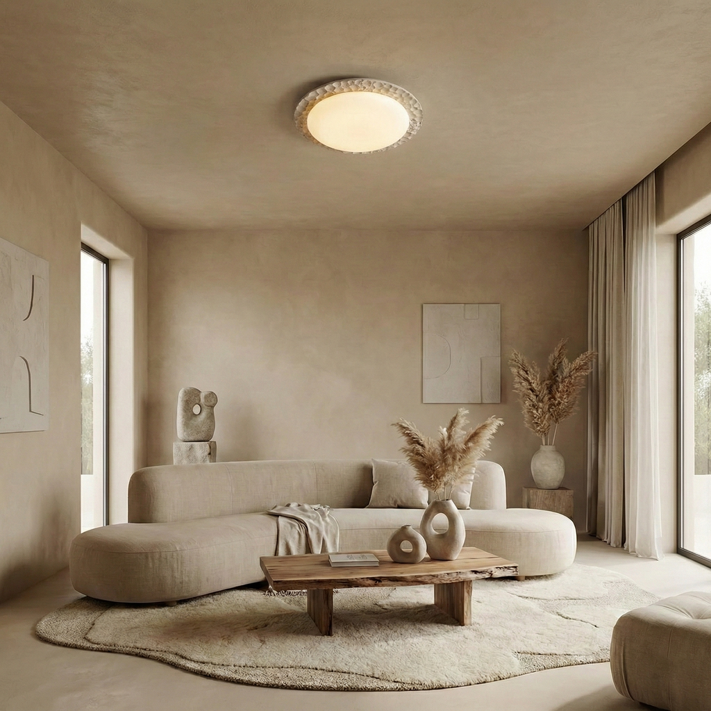 Kauai Travertine Ceiling Light — product view 12