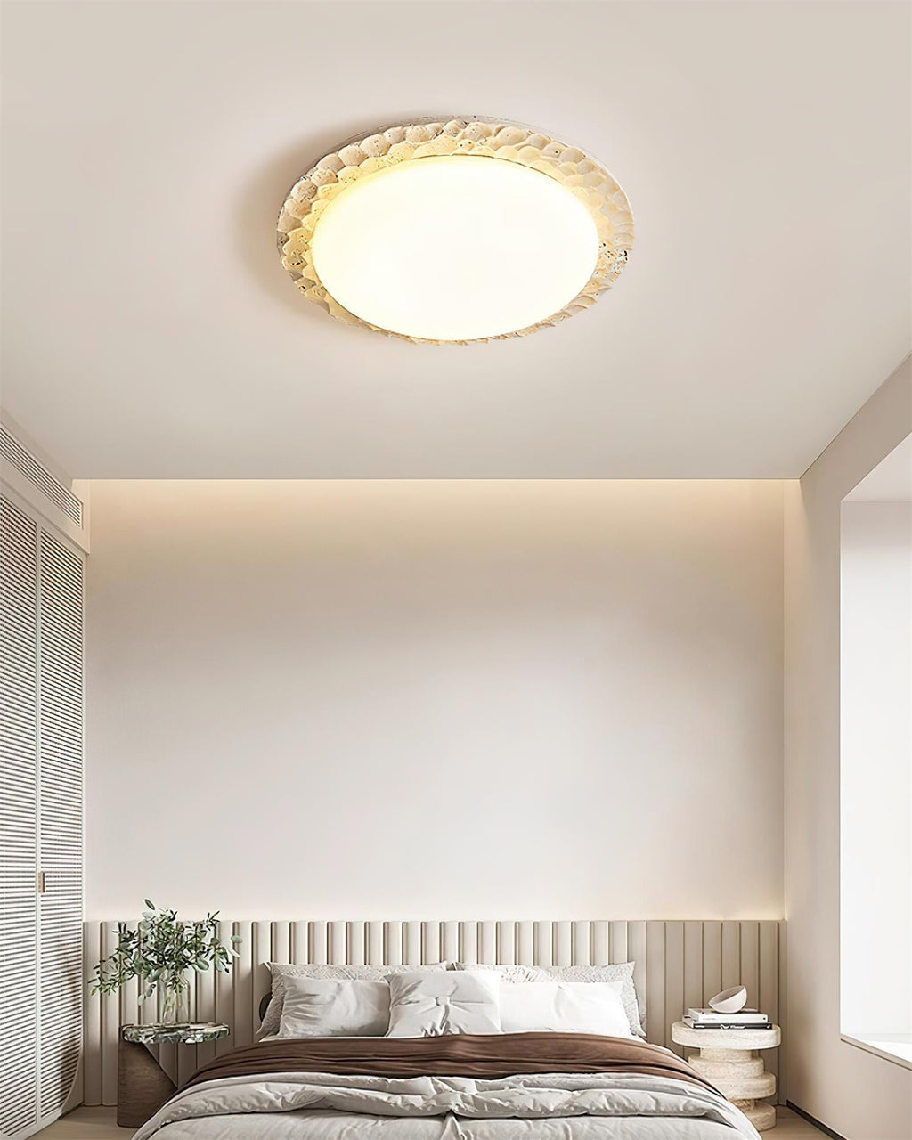 Kauai Travertine Ceiling Light — product view 16