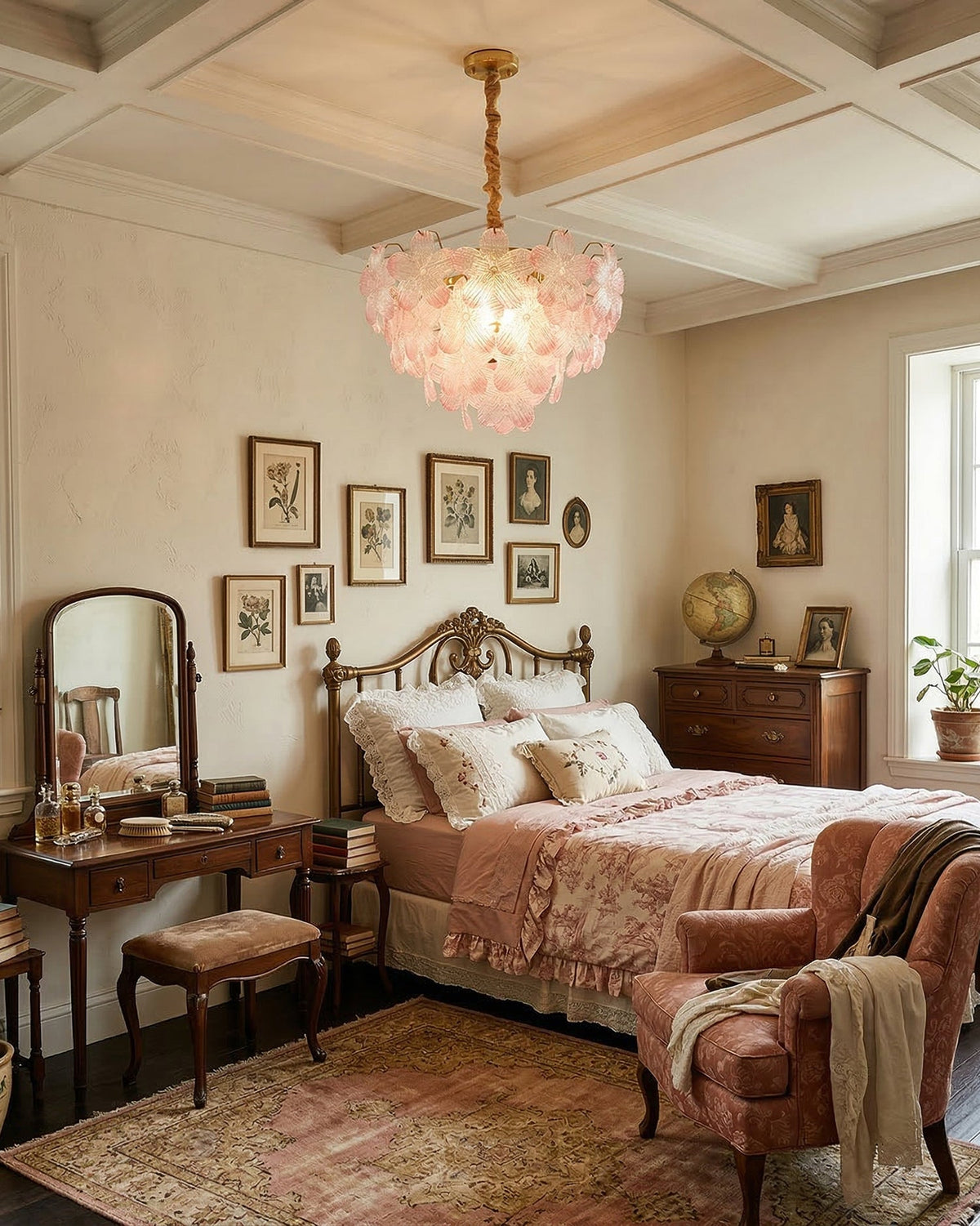 Treviso Flower Glass Chandelier — product view 5