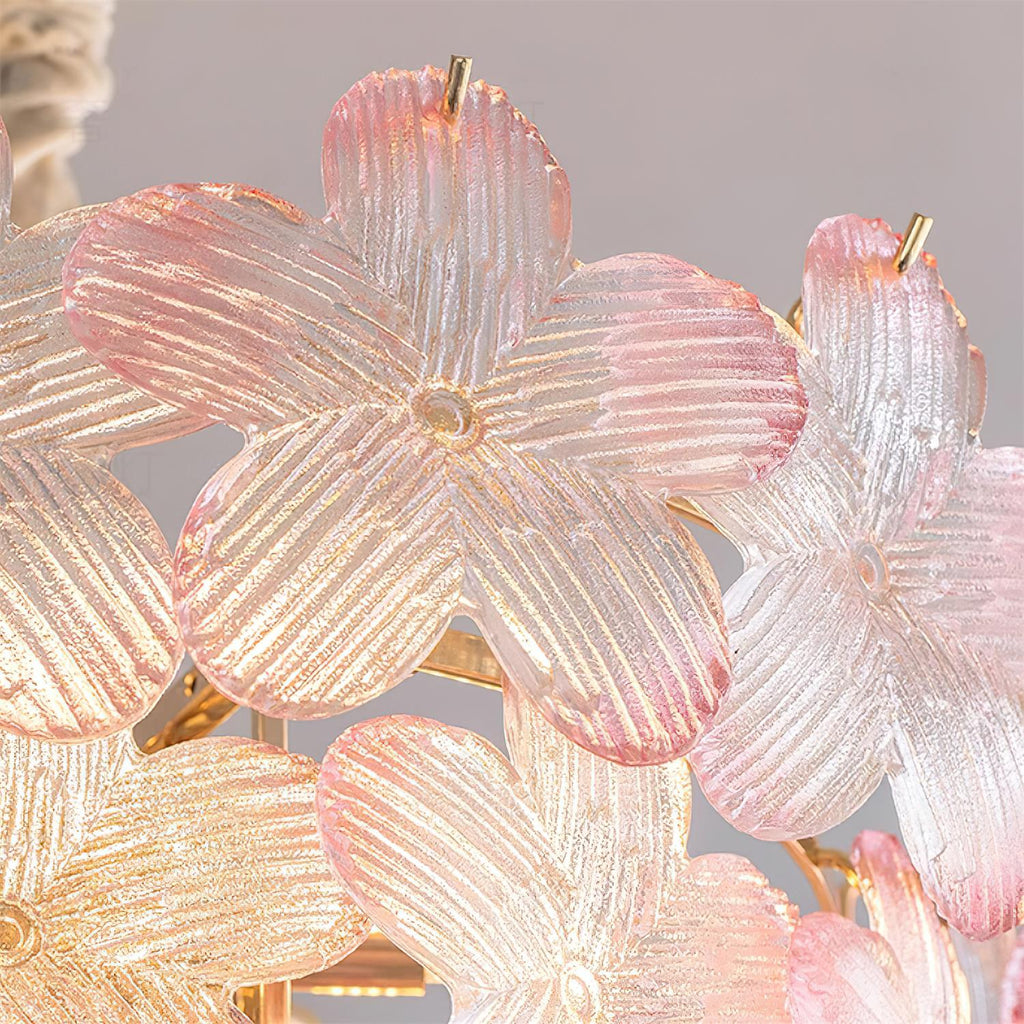 Treviso Flower Glass Chandelier — product view 14