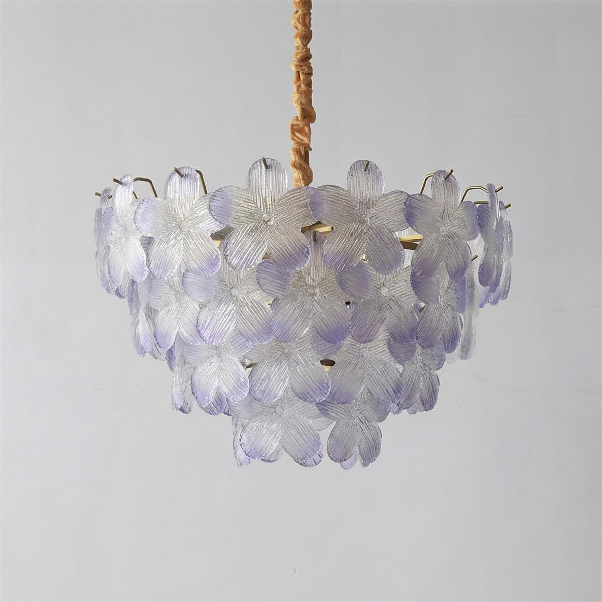 Treviso Flower Glass Chandelier — product view 19