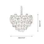 Treviso Flower Glass Chandelier — product detail 27
