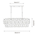 Treviso Flower Glass Chandelier — product detail 30