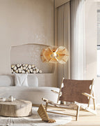 Woven Wave Metal Pendant Lamp — product view 6