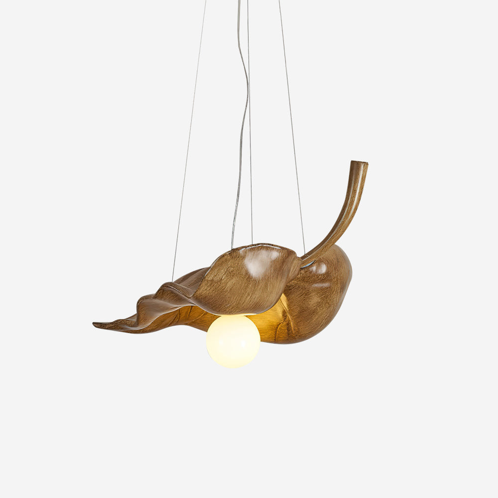 Maple Leaf Metal Pendant Lamp — product view 1