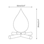 Firebeam Charge Glass Table Lamp — product view 6