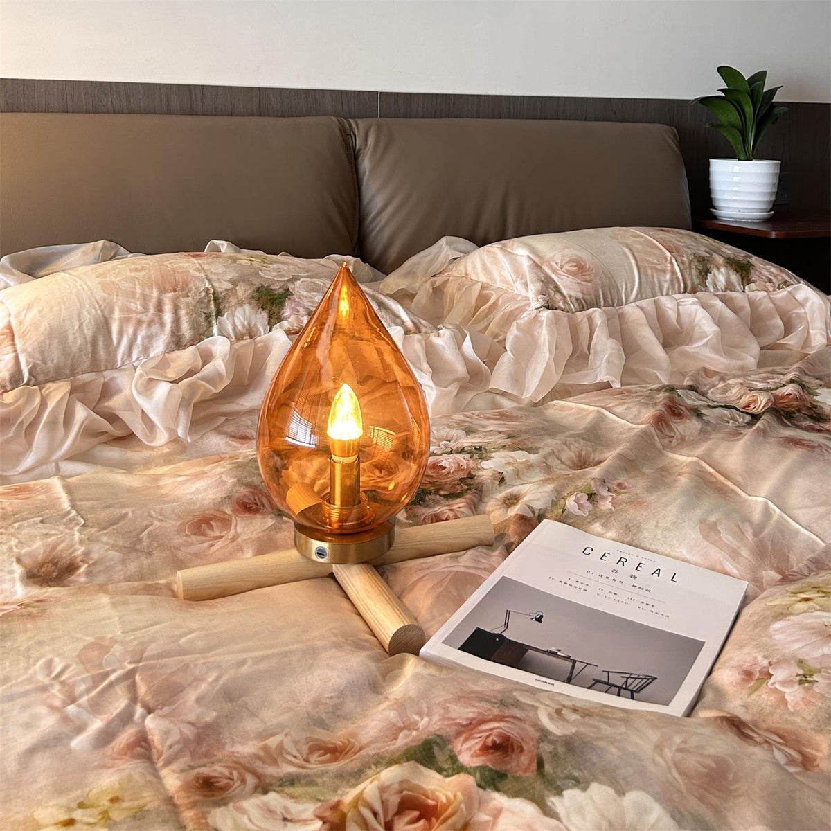 Firebeam Charge Glass Table Lamp — product view 14