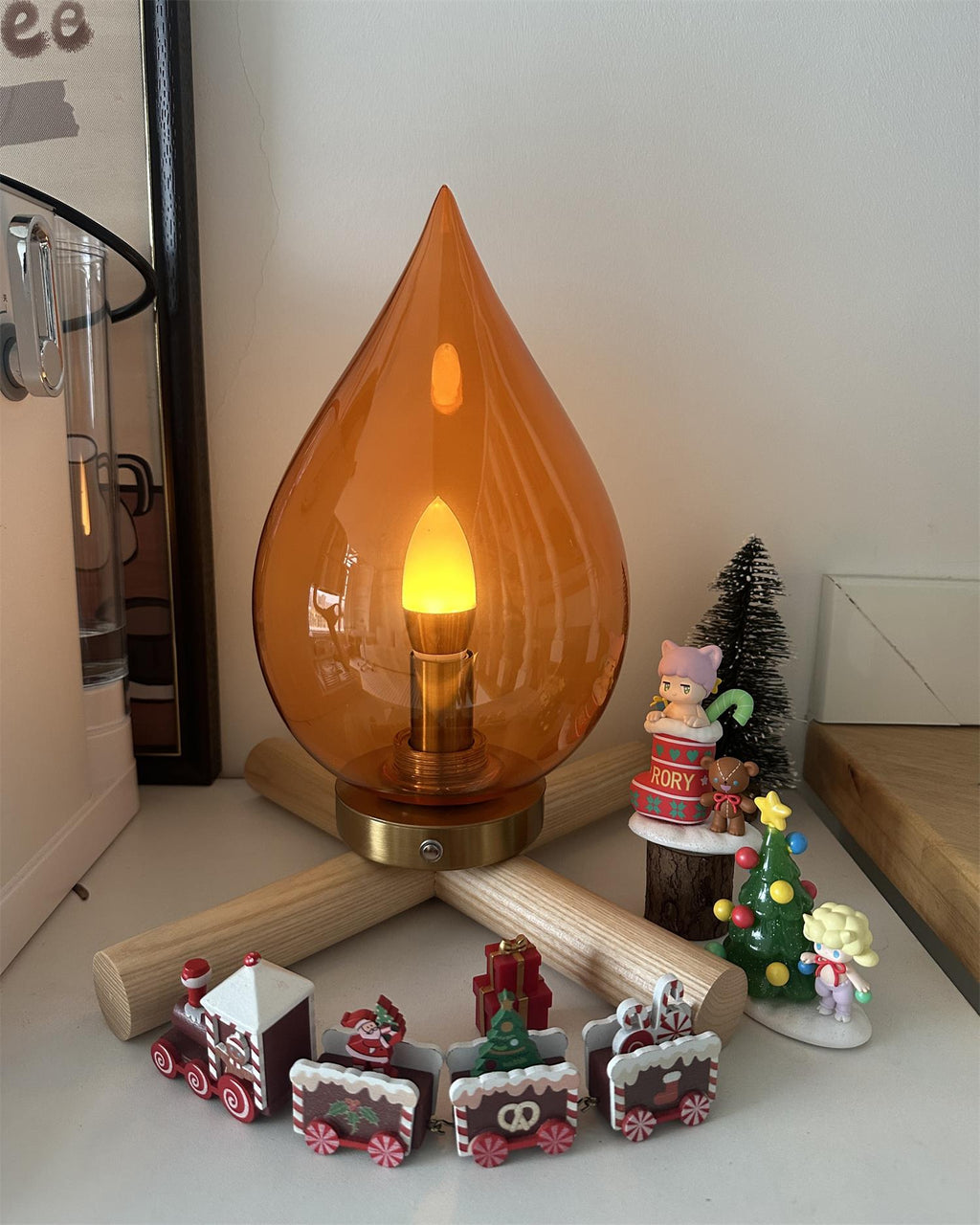 Firebeam Charge Glass Table Lamp — product view 20