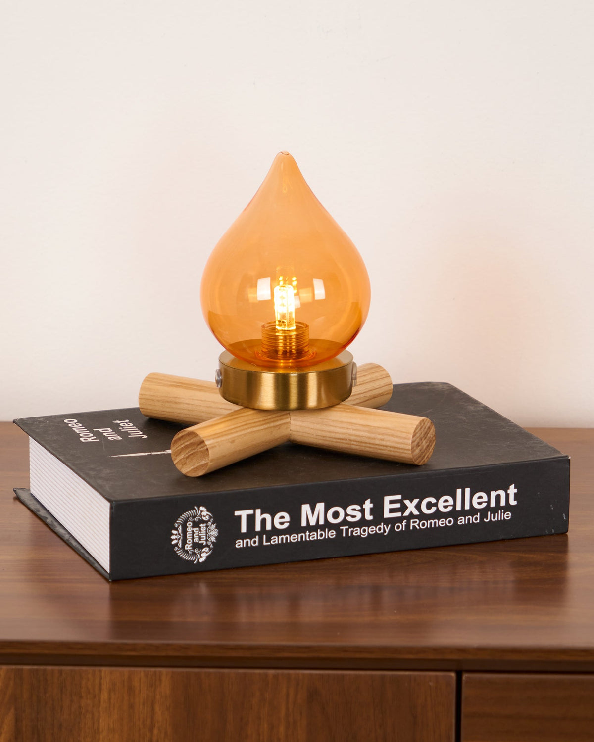 Firebeam Charge Glass Table Lamp — product view 34