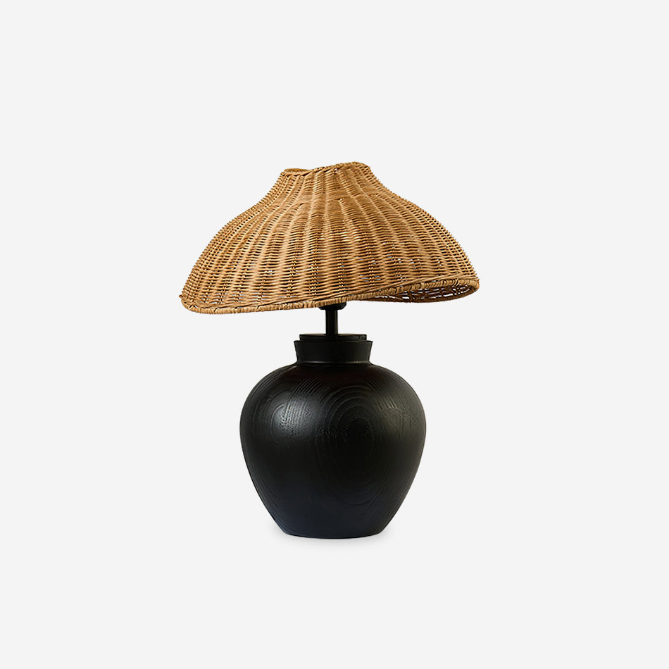 Amalia Wood Table Lamp — product view 1
