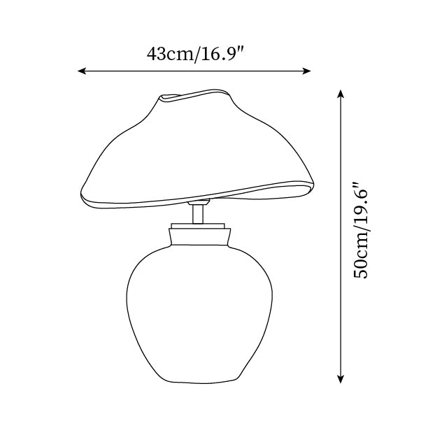 Amalia Wood Table Lamp — product view 5