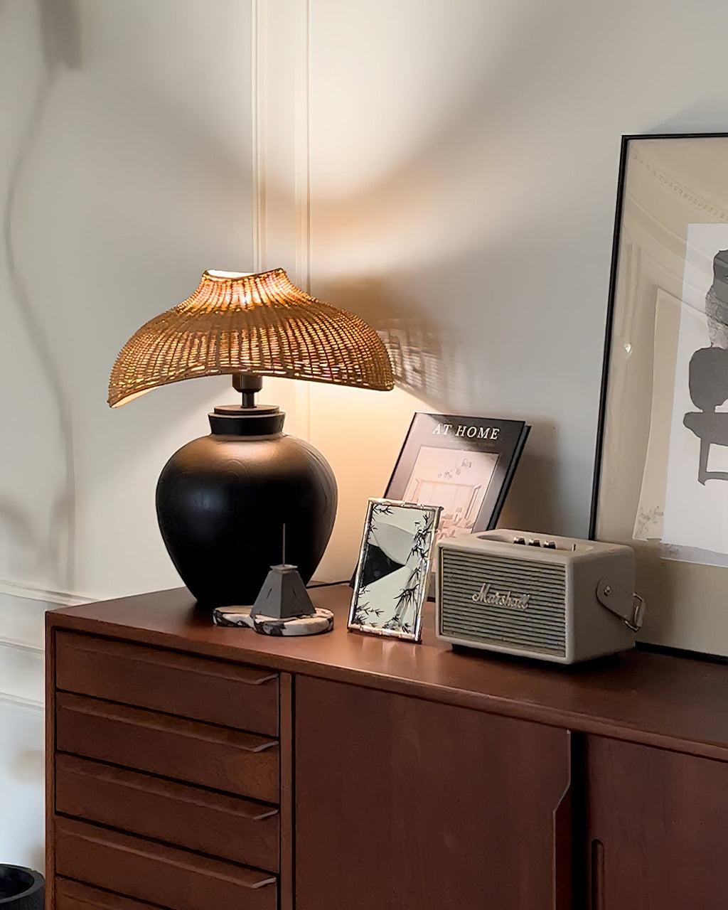Amalia Wood Table Lamp — product view 6